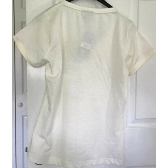 Hofbräuhaus München German Off-White Graphic Crown Text Cotton T-Shirt Tee M NWT - Picture 2 of 8